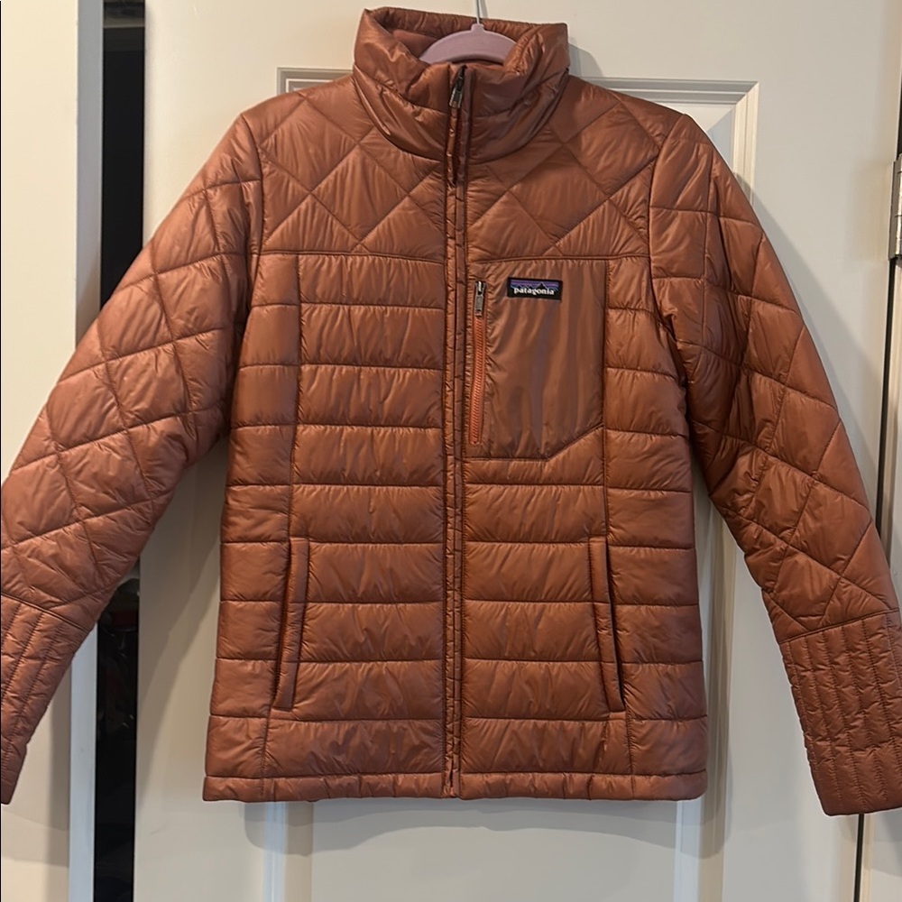 Patagonia Quilted Jacket in Copper